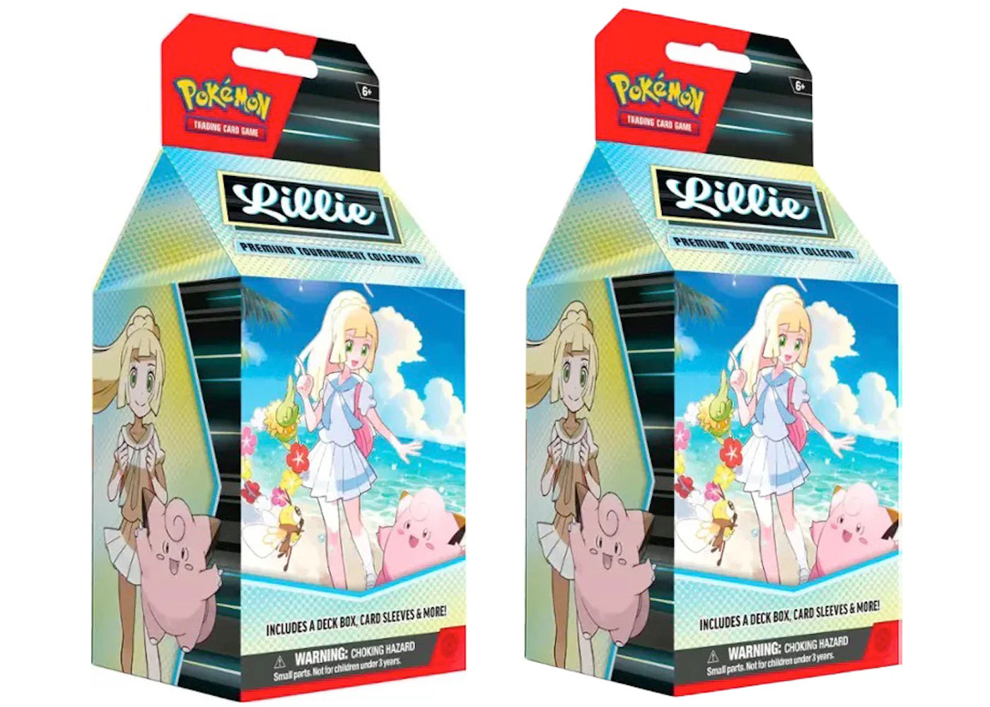 2025 Pokémon Scarlet & Violet Journey Together Lillie Premium Tournament Collection 2x Lot