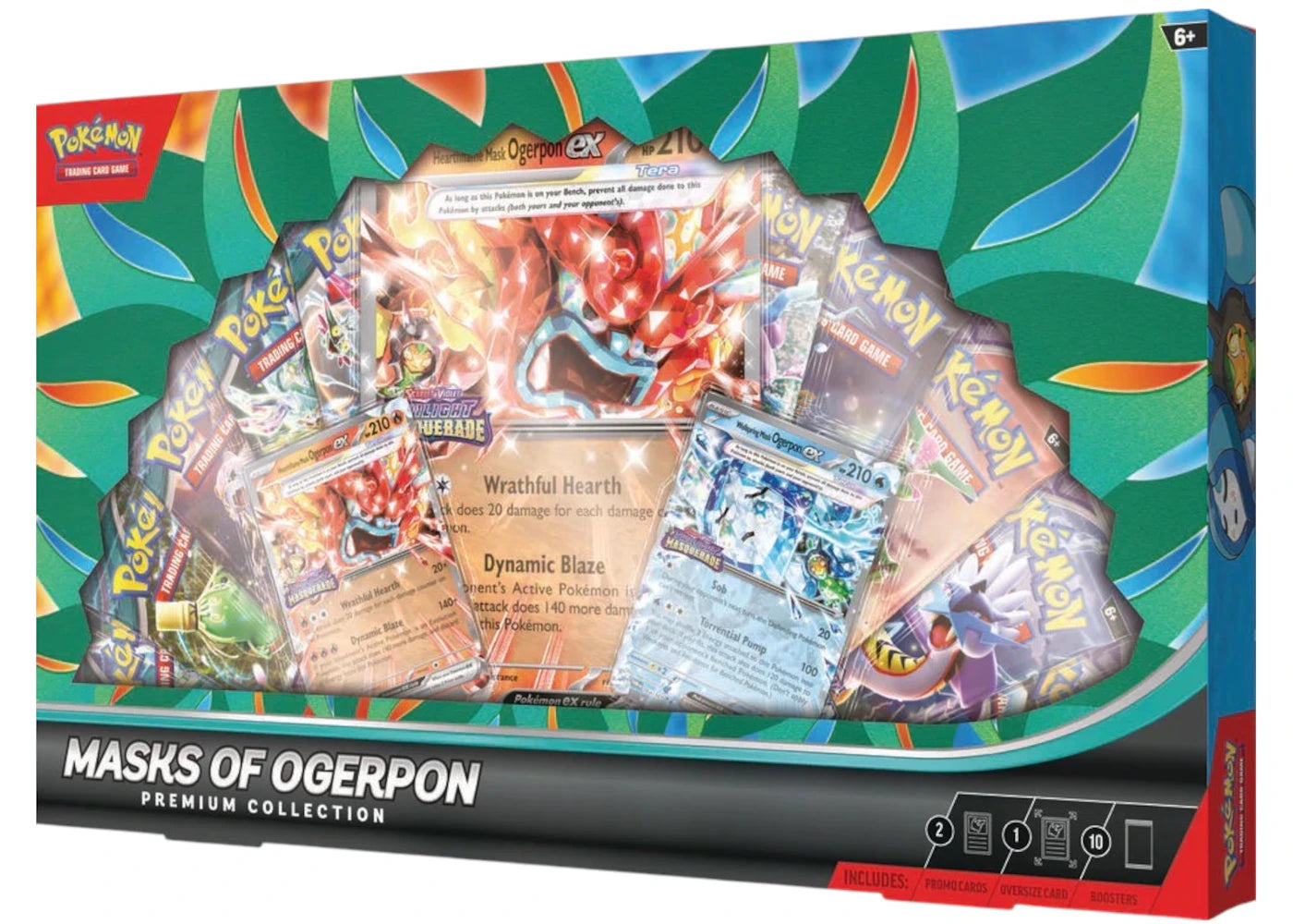 2025 Pokémon Scarlet & Violet Masks of Ogerpon EX Premium Collection Box