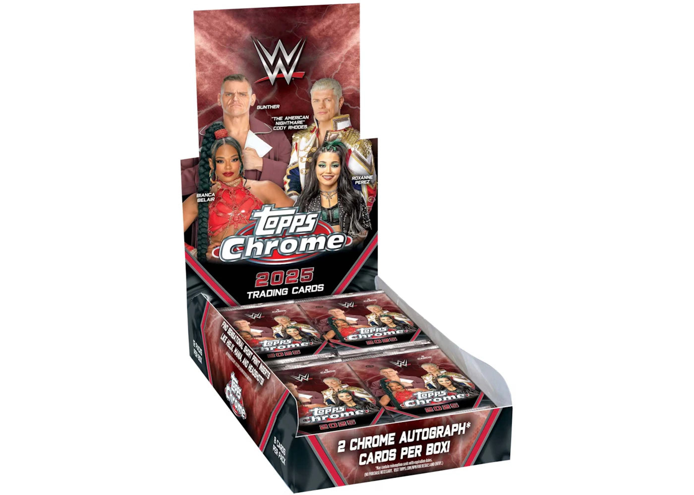 2025 Topps Chrome WWE Hobby Box