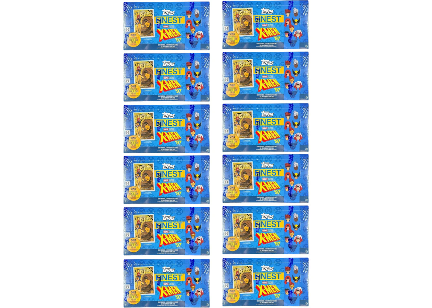 2025 Topps Finest X-Men 97 Hobby Box 12x Lot