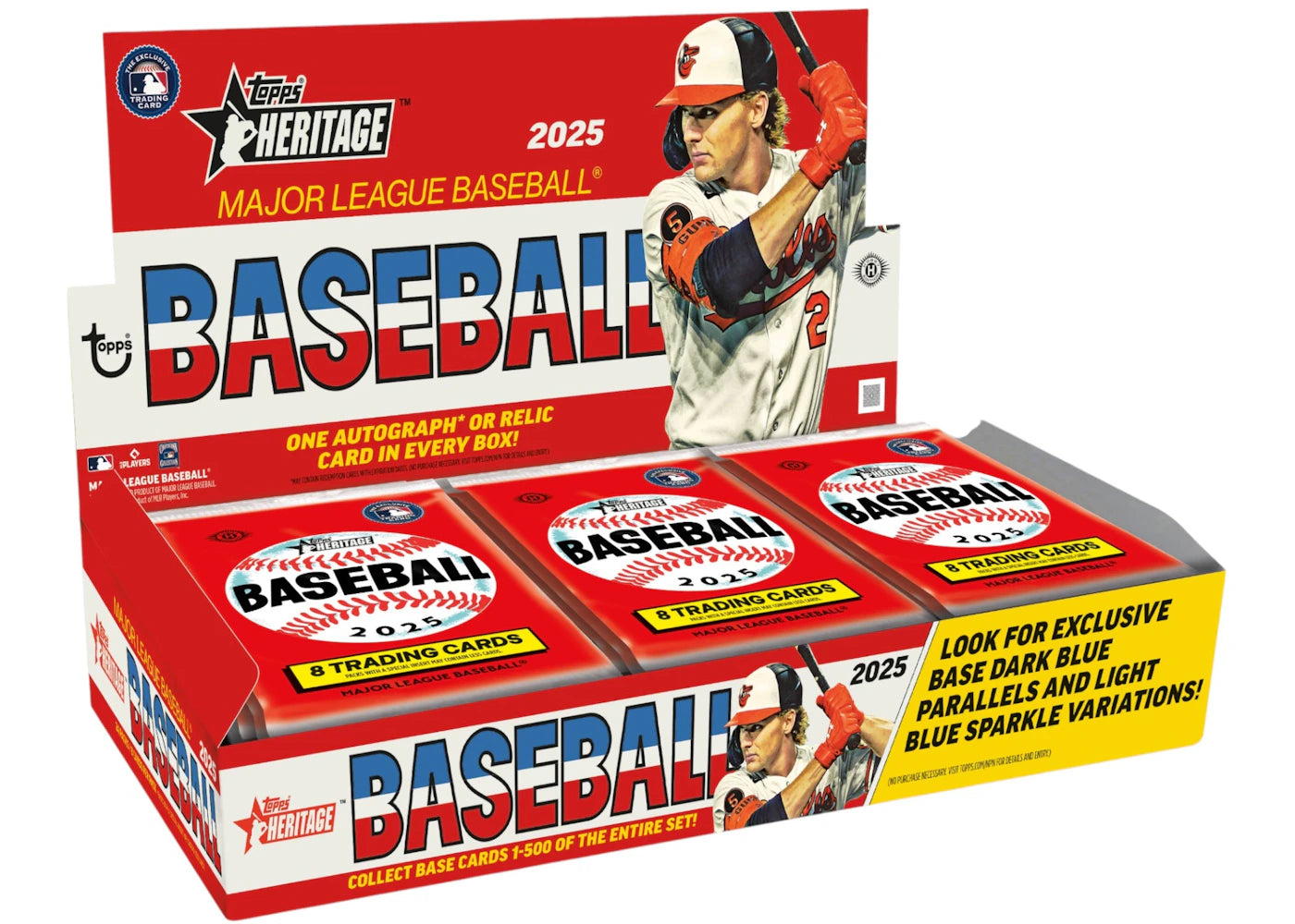 2025 Topps Heritage Baseball Hobby Box