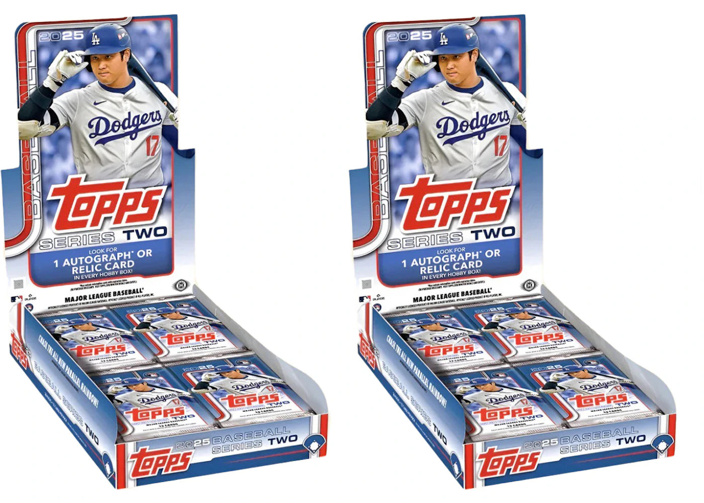 2025 Topps Series 2 Baseball Hobby Box 2x Lot