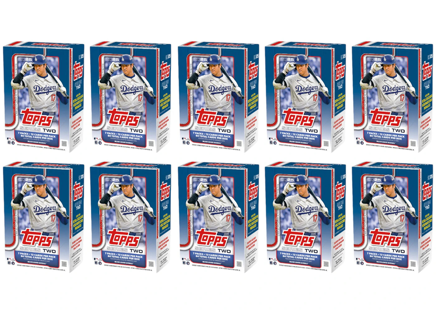 2025 Topps Series 2 Baseball Value Box 10x Lot