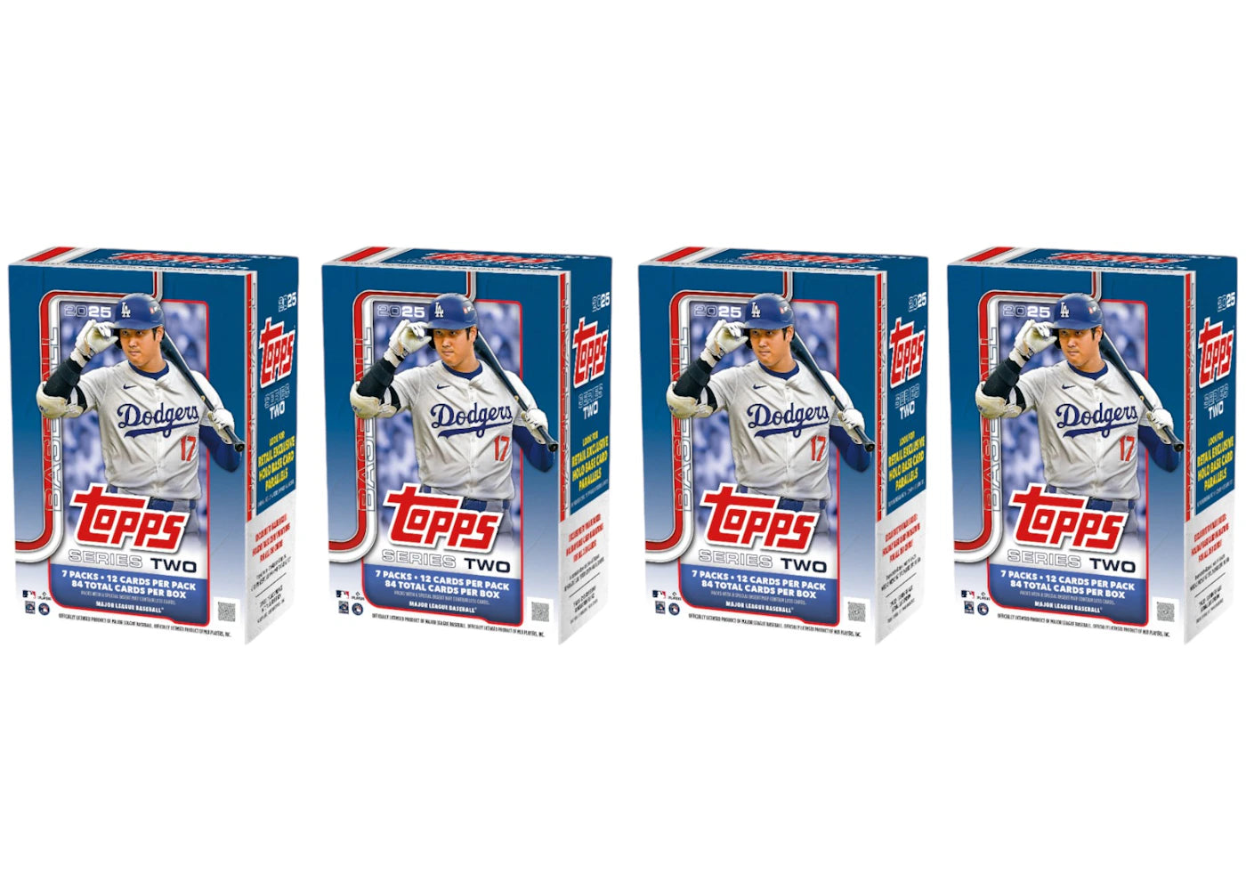 2025 Topps Series 2 Baseball Value Box 4x Lot