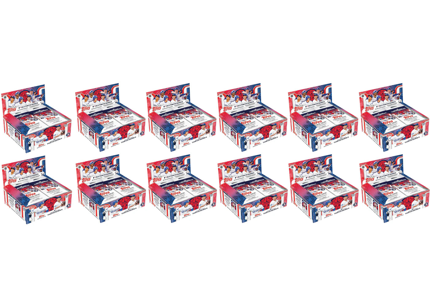 2025 Topps Series One MLB Tokyo Series Display Box 12x Lot