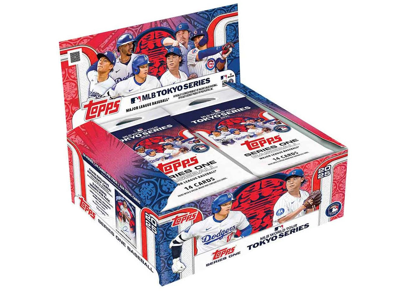 2025 Topps Series One MLB Tokyo Series Display Box