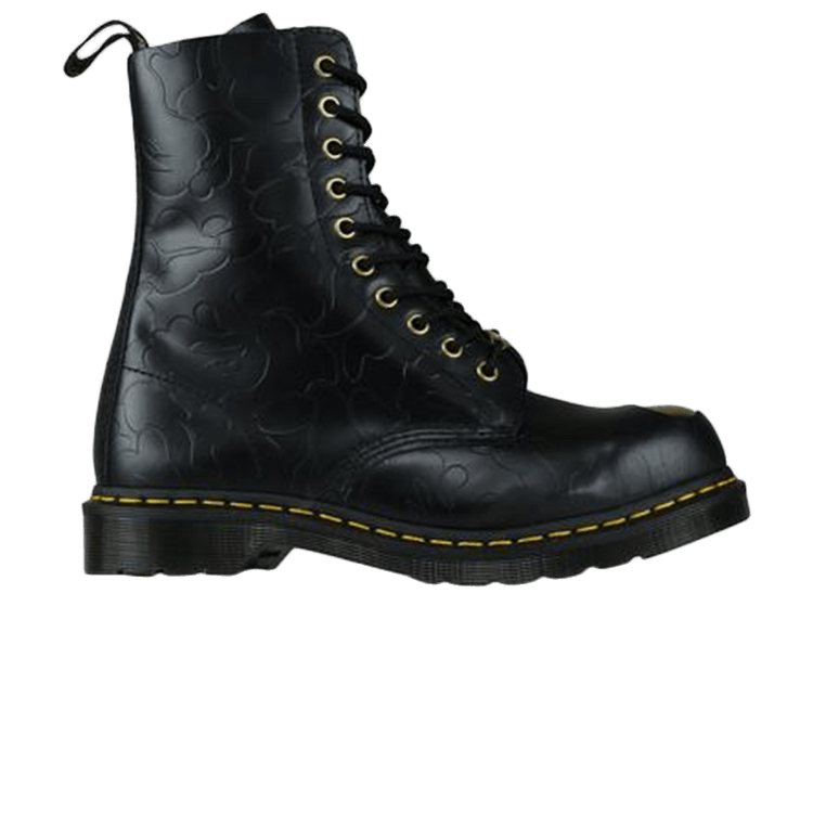 Dr. Martens 1490 Bape Black Smooth Emboss