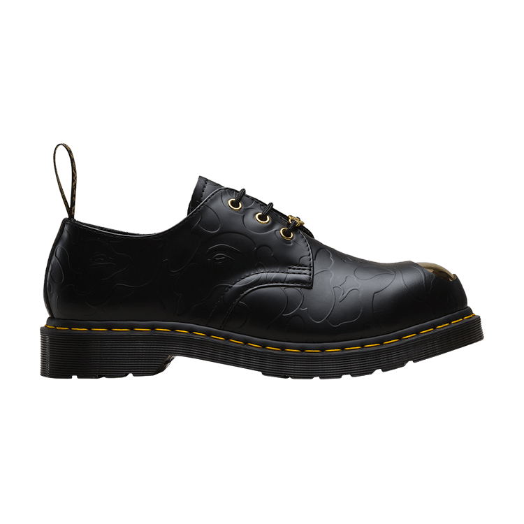Dr. Martens 1461 Bape Black Smooth Emboss