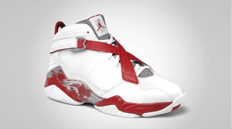 Air Jordan 8.0 White Red