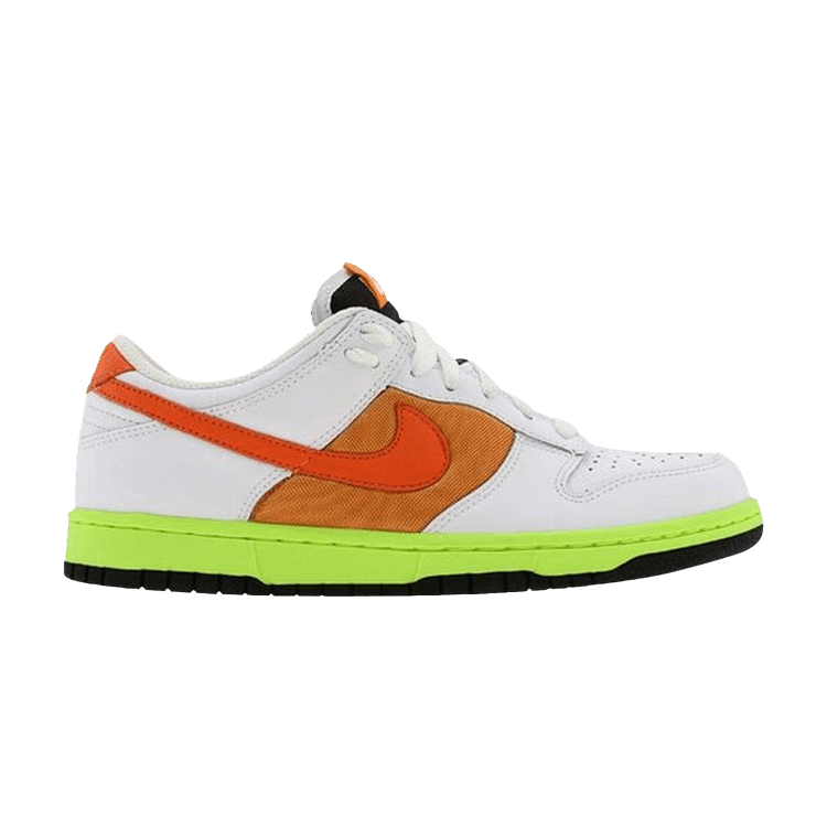 Nike Dunk Low White Orange Blaze Shock Orange (Women's)