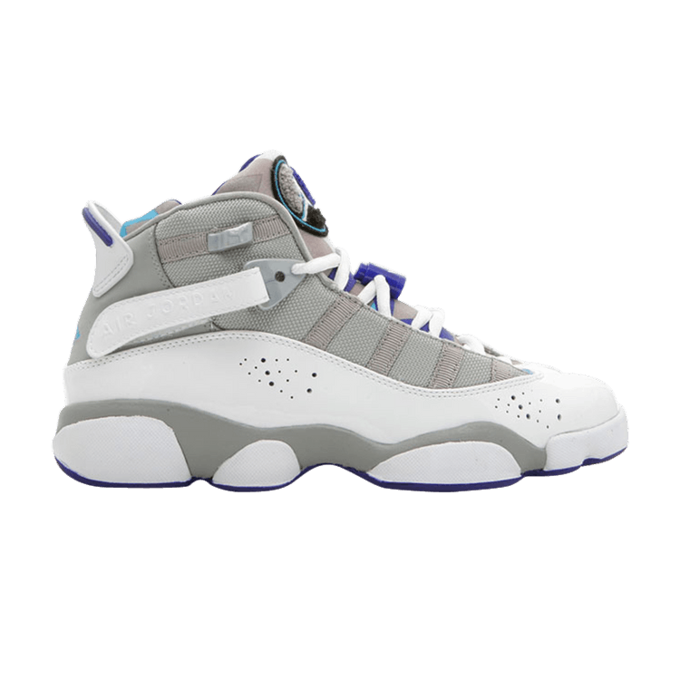 Jordan 6 Rings Medium Grey Vivid Blue (GS)