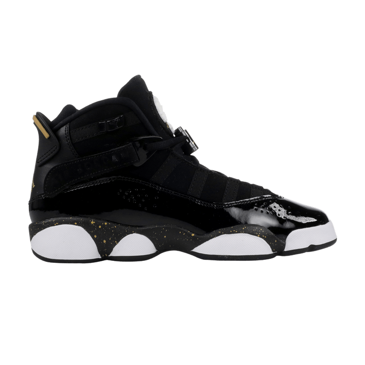 Jordan 6 Rings Black Metallic Gold White (GS)