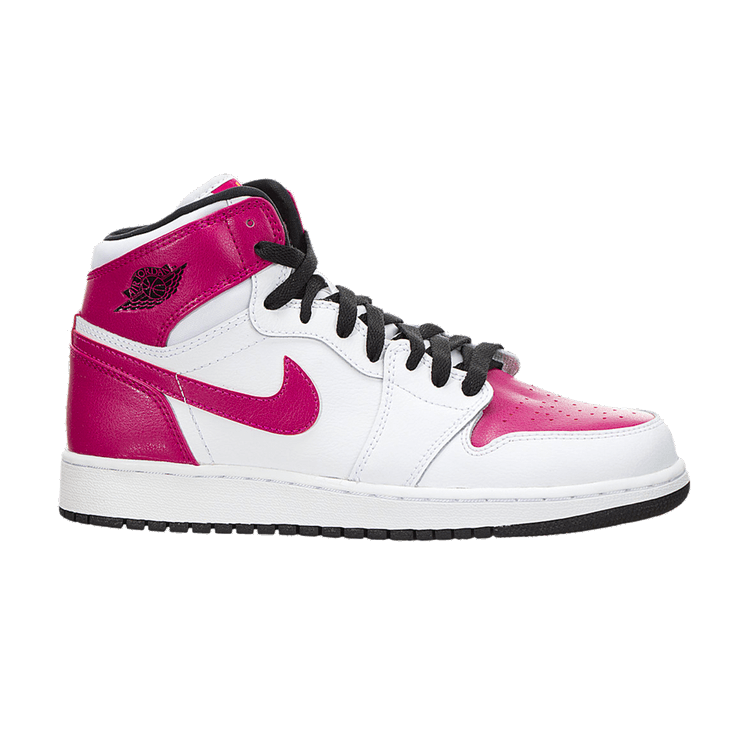 Jordan 1 Retro White Sport Fuchsia (GS)