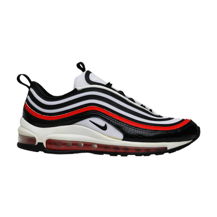 Nike Air Max 97 Ultra 17 Black White Habanero Red (Women's)