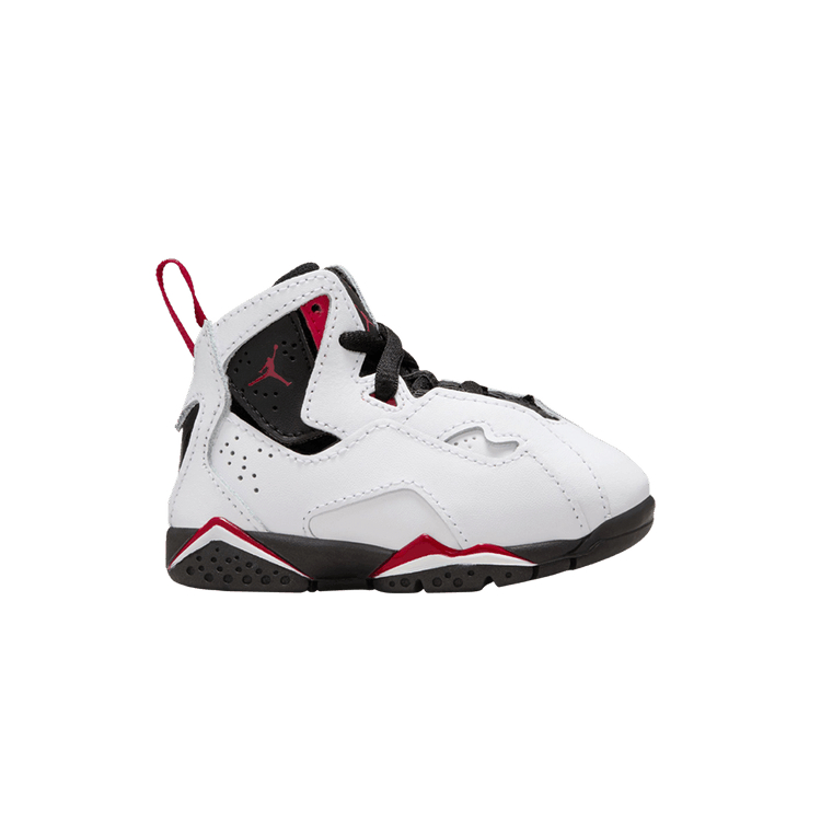 Jordan True Flight White Black Varsity Red (TD)
