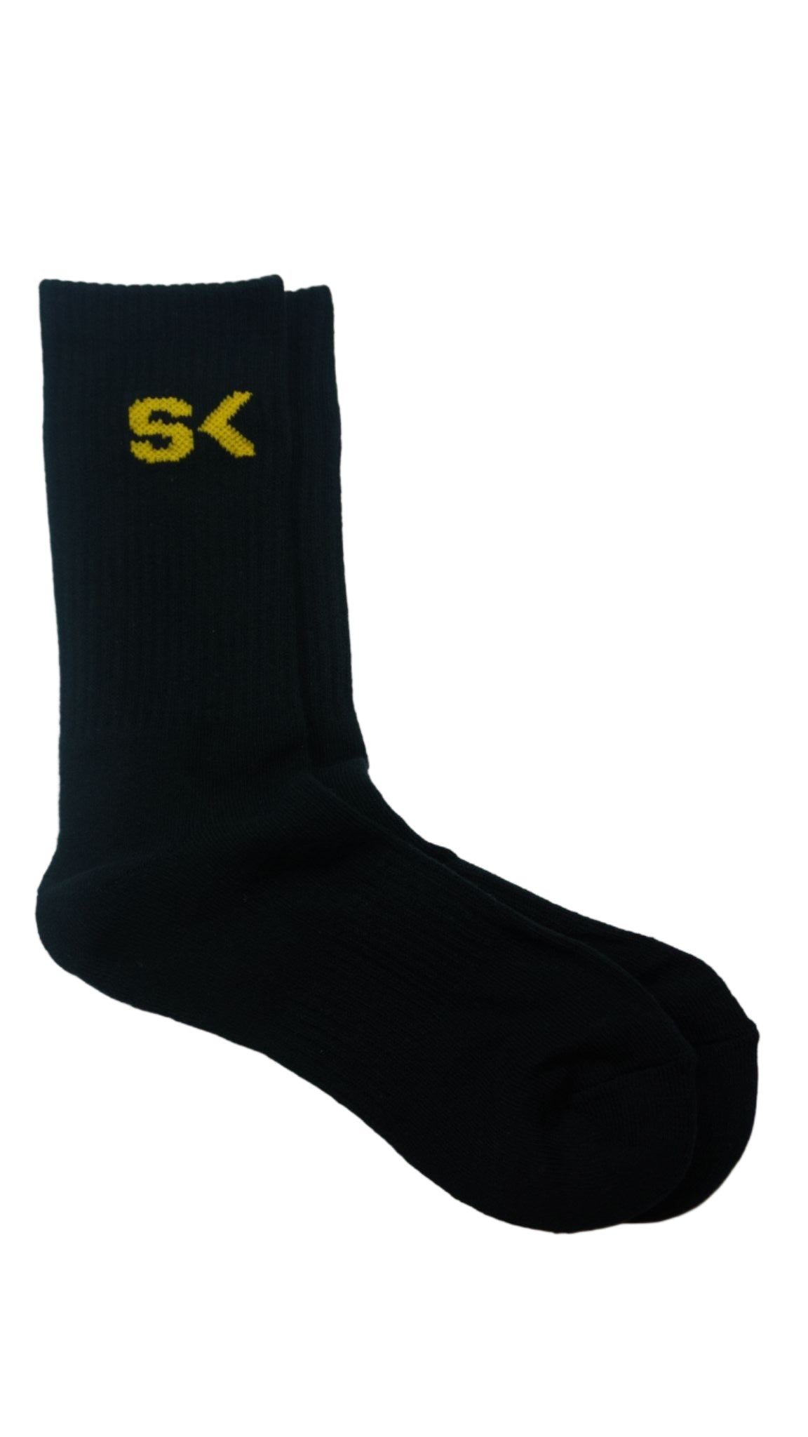 Side Kicks Everyday SK Socks - Black/Yellow