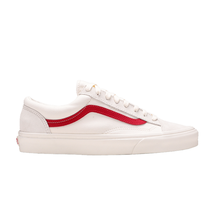 Vans Style 36 Marshmallow Racing Red