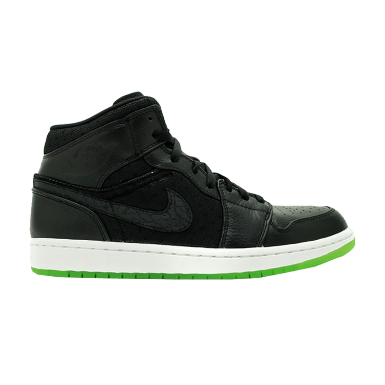 Jordan 1 Phat Black Action Green