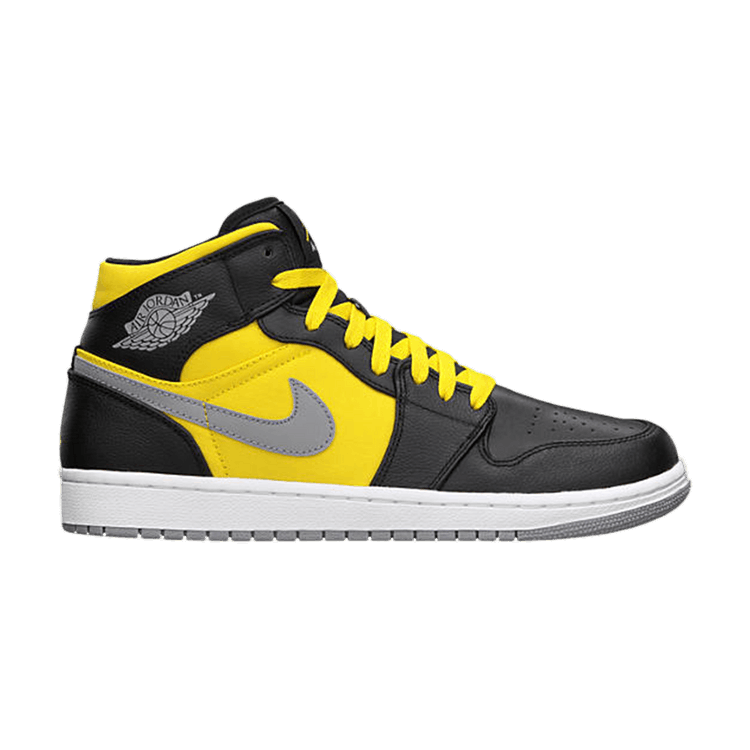 Jordan 1 Phat Mid Black Speed Yellow