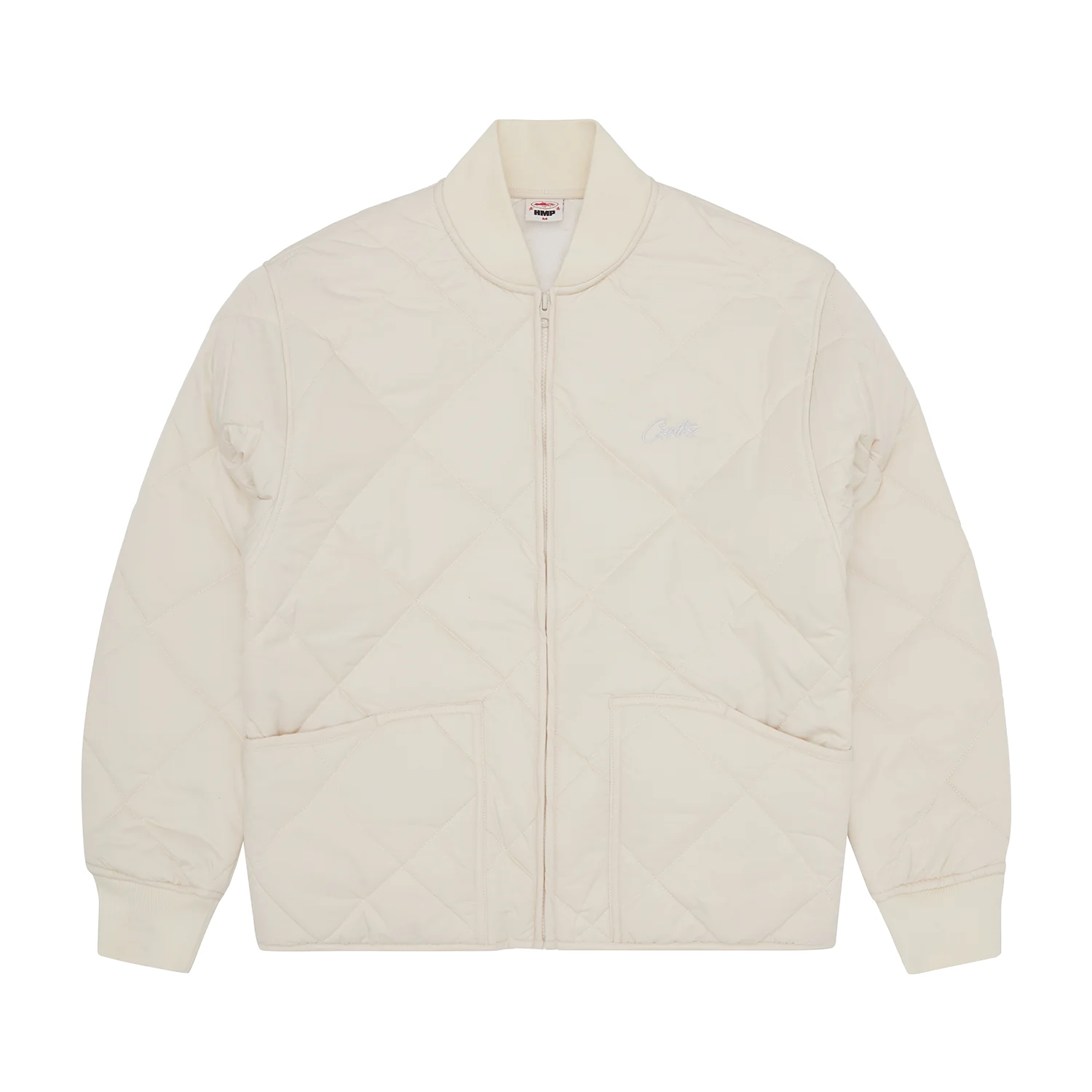 Corteiz Hmp Quilted Liner Jacket Cream