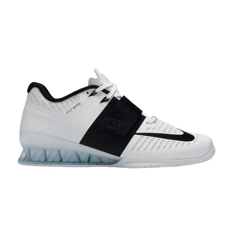 Nike Romaleos 3 White Black Clear Sole