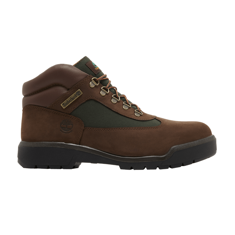 Timberland Field Boot Mid Lace Up Waterproof Chocolate