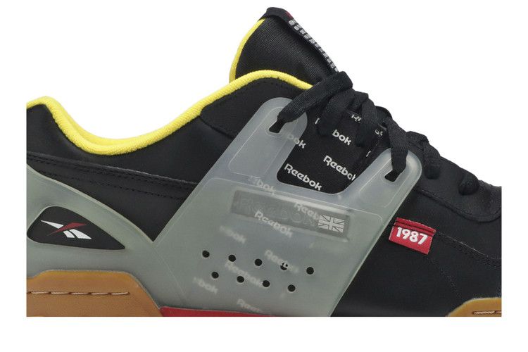 Reebok Workout Plus Altered Black Red Yellow