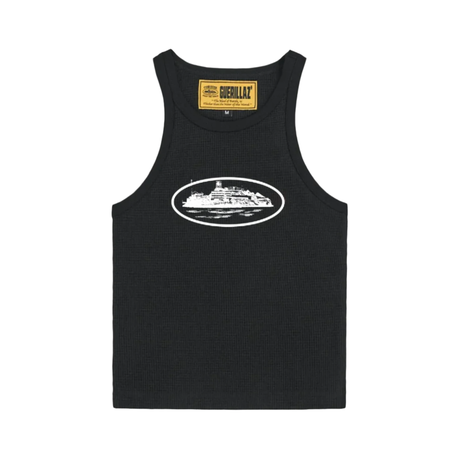 Corteiz Women's Alcatraz Tank Top Black/White