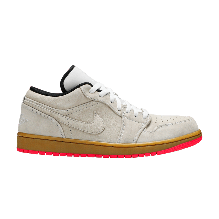Jordan 1 Low White Gum Hyper Pink