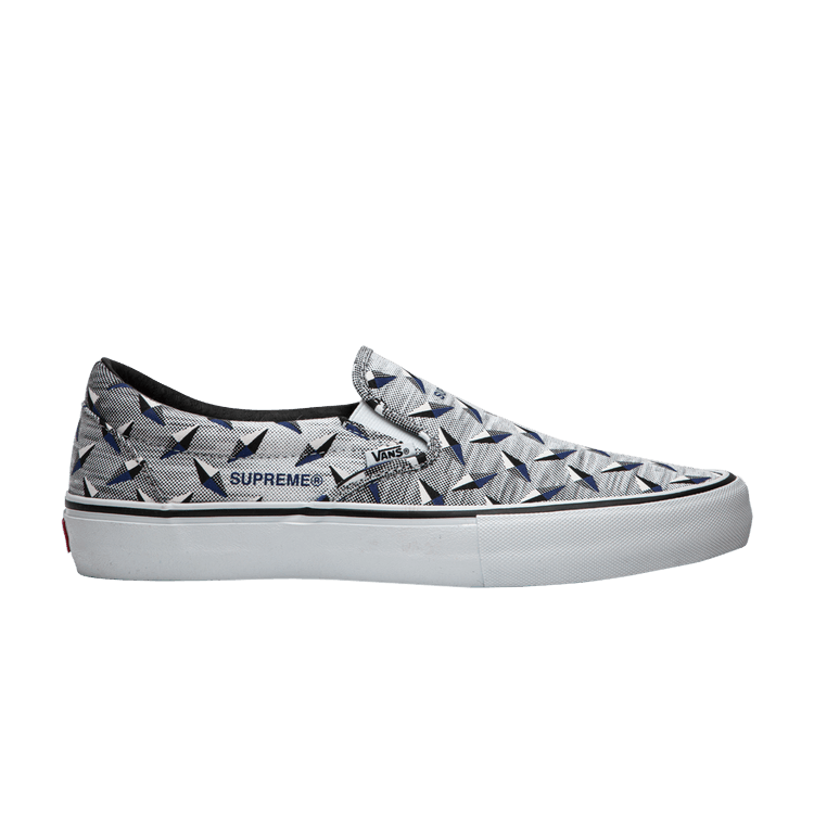 Vans Slip-On Supreme Diamond Plate White