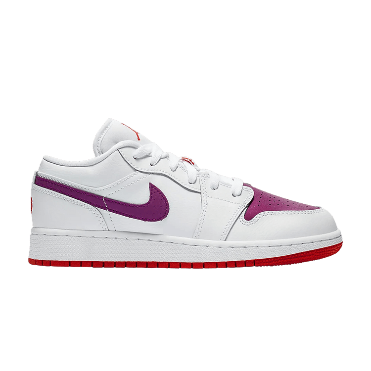 Jordan 1 Low White True Berry (GS)