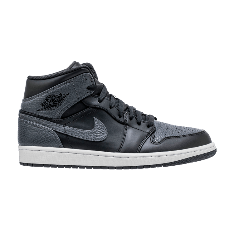 Jordan 1 Retro Mid Black Dark Grey