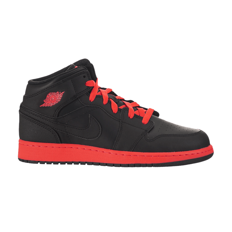 Jordan 1 Mid Black Infrared (GS)