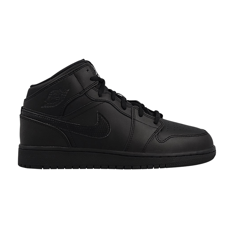 Jordan 1 Retro Mid Black (2016) (GS)
