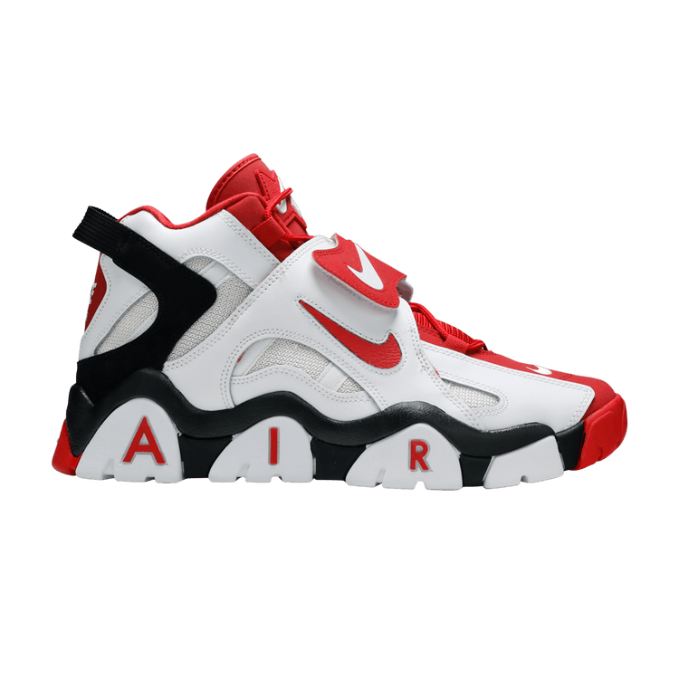 Nike Air Barrage Mid White Black Red