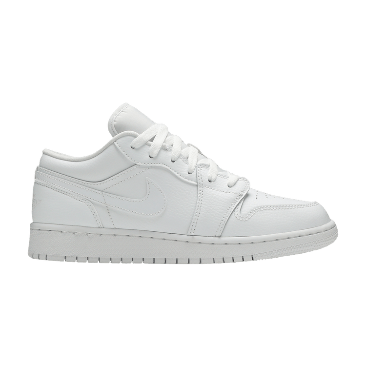 Jordan 1 Low Triple White Logo (GS)