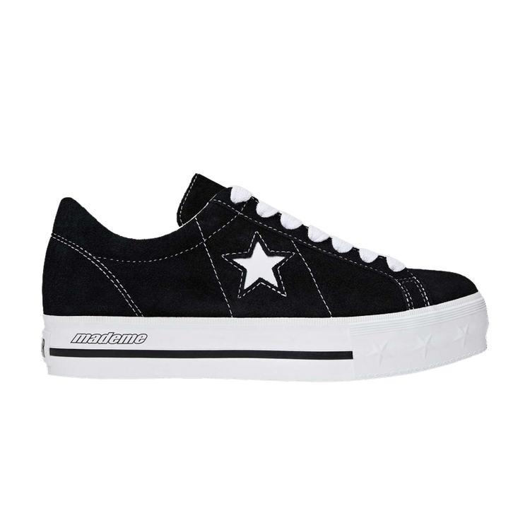 Converse One Star Platform Ox MadeMe Black (Women's)