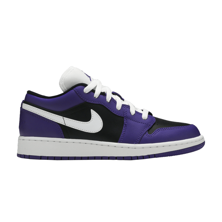 Jordan 1 Low Court Purple Black (GS)