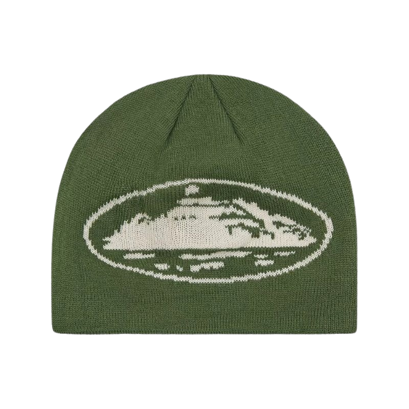 Corteiz Allstarz Skully Green/White