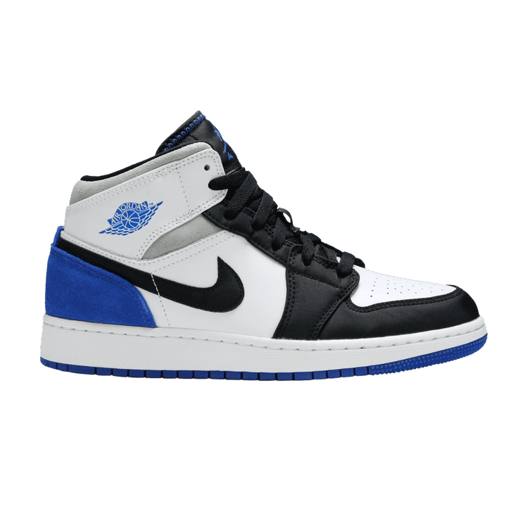 Jordan 1 Mid SE White Black Royal (GS) - Side Kicks