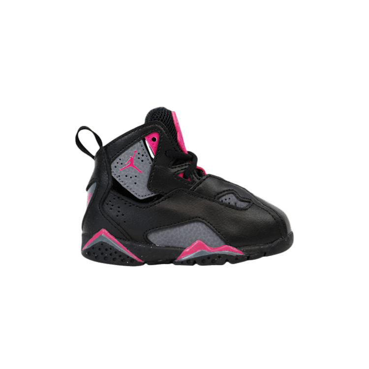 Jordan True Flight Black Dark Grey Deadly Pink (TD)