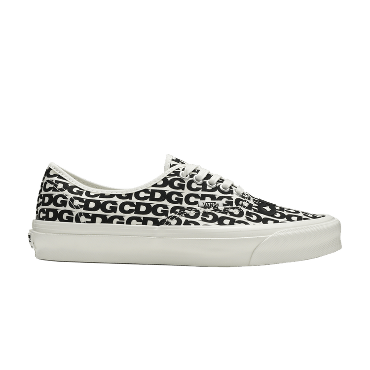Vans Authentic Comme des Garcons Black Heel Tab (Curved Rubber)
