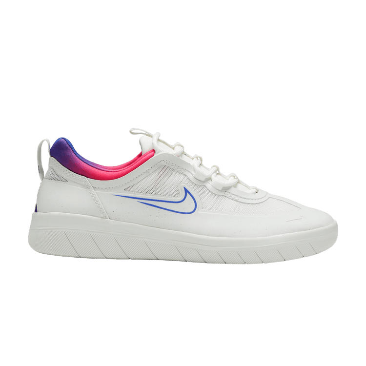Nike SB Nyjah Free 2 Summit White Pink Blast Racer Blue