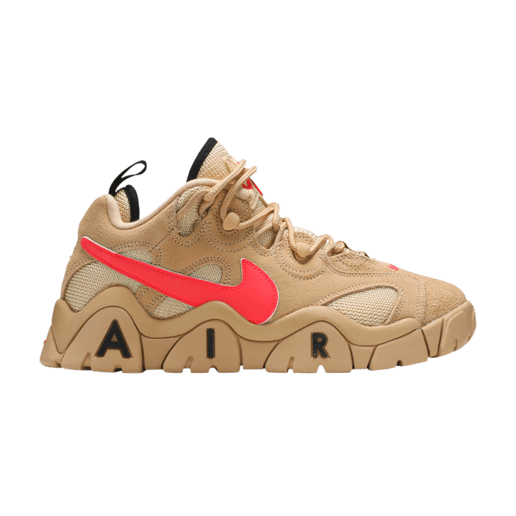 Nike Air Barrage Low Vachetta Tan Laser Crimson White Onyx