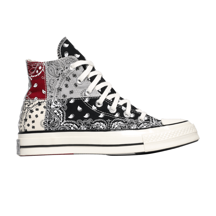 Converse Chuck Taylor All Star 70 Hi Offspring Paisley Black