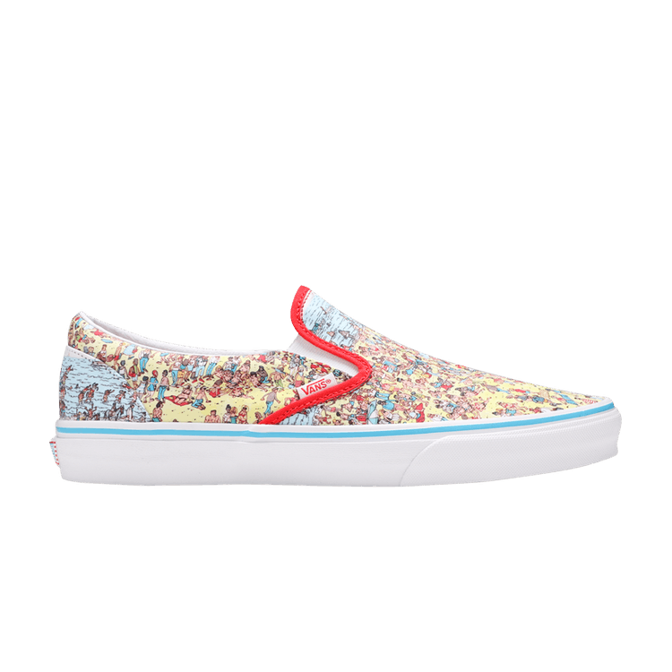 Vans Slip-On Wheres Waldo Beach