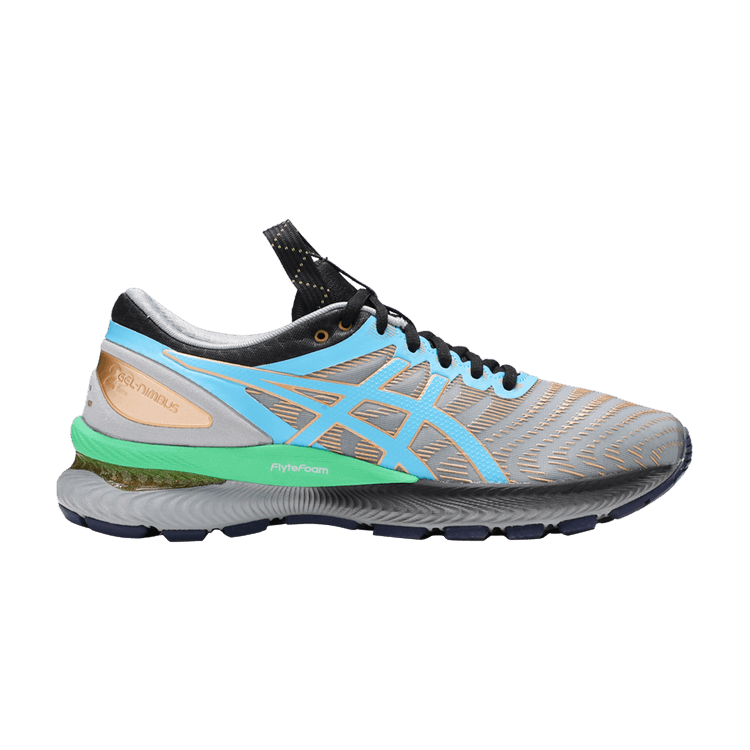 ASICS FN1-S Gel-Nimbus 22 Stone Grey Pure Gold (Women's)
