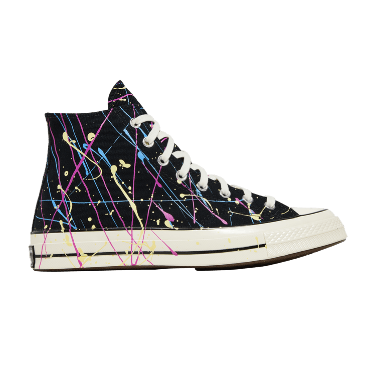 Converse Chuck Taylor All Star 70 Hi Archive Paint Splatter Black