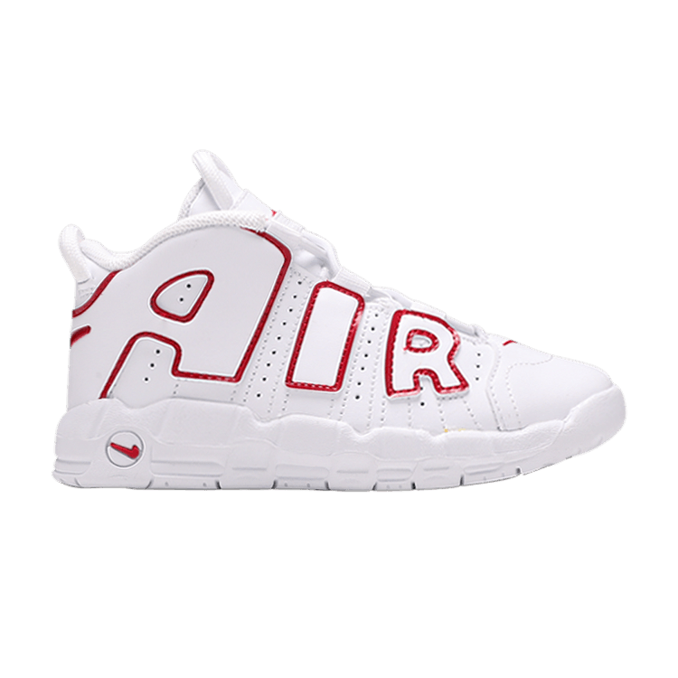 Nike Air More Uptempo White Varsity Red (TD)