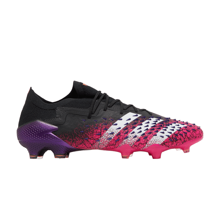 adidas Predator Freak.1 Low FG Demonskin Black Shock Pink